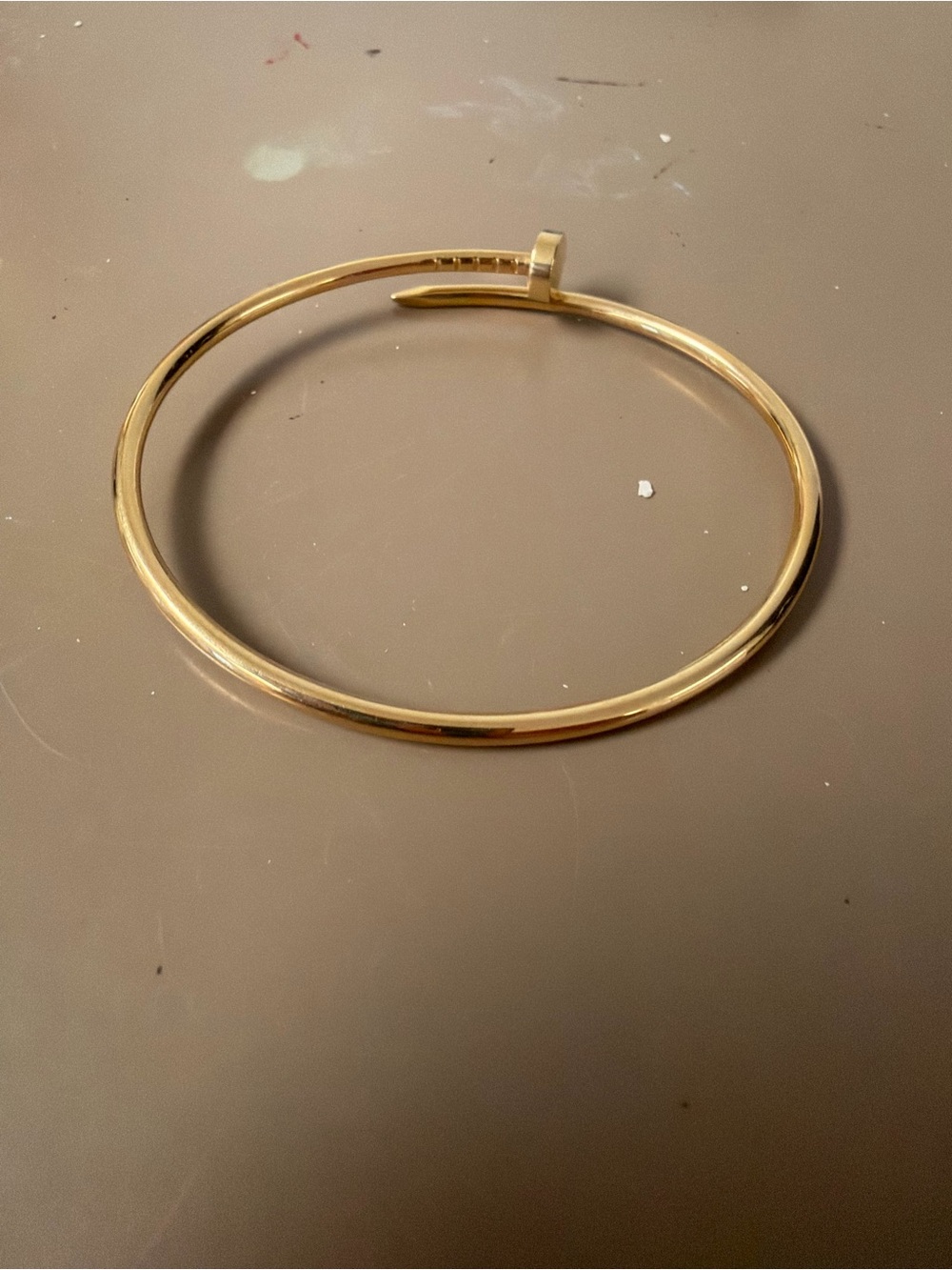 Juste Un Clou 18k Cartier Bracelet circumference:6.60” - Picture 3 of 5